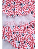 Coral and white tulle skirt NDZ8111 - Online store - Boutique